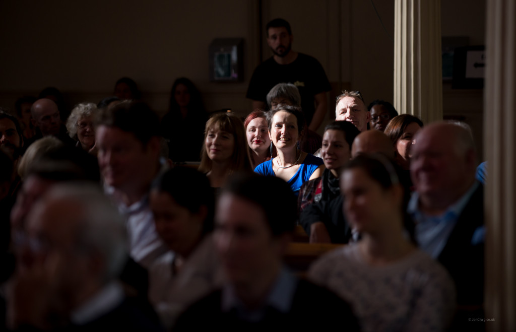 Salman Rushdie audience