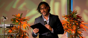 Image of historian, producer and broadcaster David Olusoga