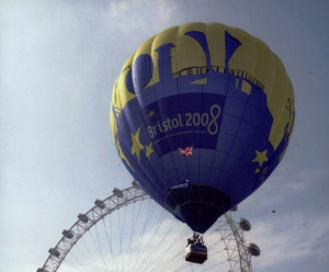 Capital of Culture bid campaign balloon