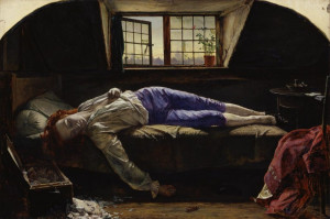 Henry Wallis' Chatterton 1856 Tate