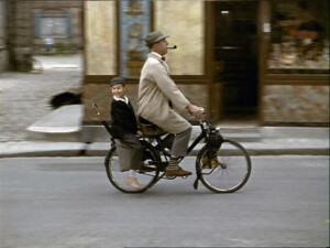 Film still from Mon Oncle