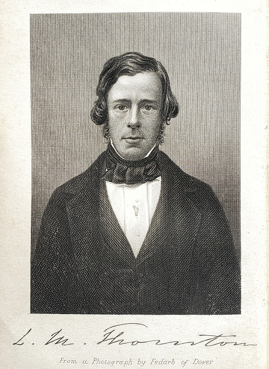 Portrait of L M Thornton c1850